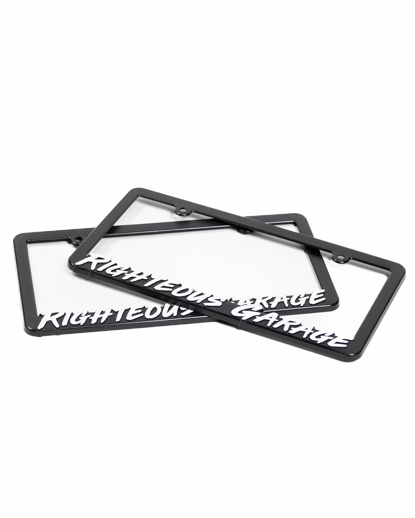 Righteous Garage License Plate Frames